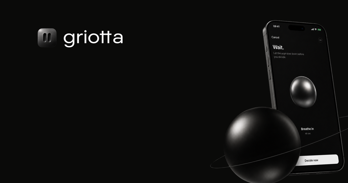 Griotta · Pause before you buy